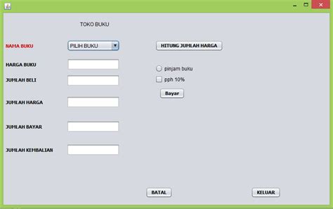 Image result for Toko Sembako Java Netbeans