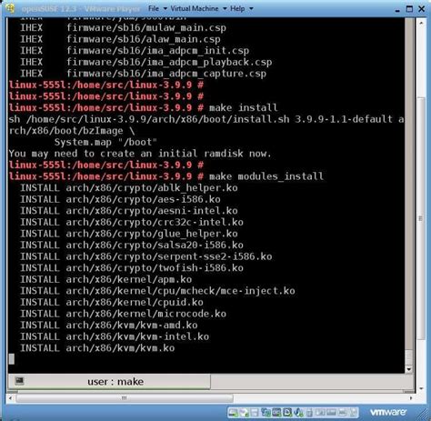 Kernel Install 的图像结果