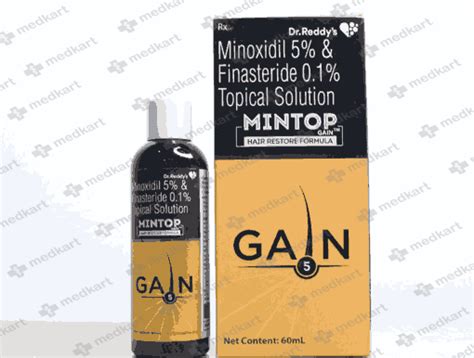 MINTOP GAIN 5 SOLUTION 60 ML: Price, Uses, Side Effect, Composition ...