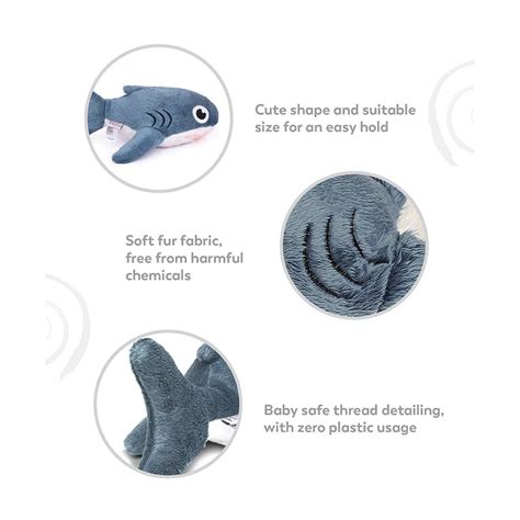Mi Arcus - Baby Shark Toy For Kids - Soft Toys For Newborn Babies