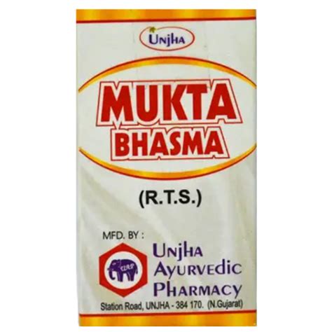 Buy Unjha Mukta Bhasma - Uses, Benefits & Dosage