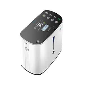 HIDGEEM Oxygen Concentrator 1-6L/min Adjustable Portable Oxygen Machine ...