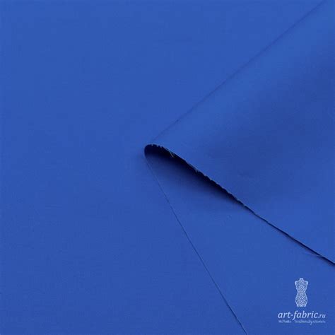 Хлопок плотный курточный, сине-голубой (014316)