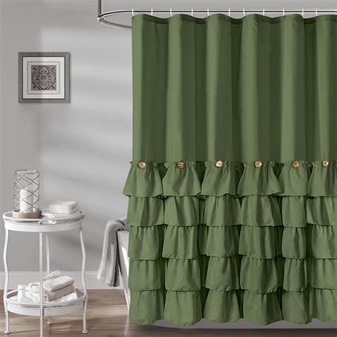 Sage Green Shower Curtain
