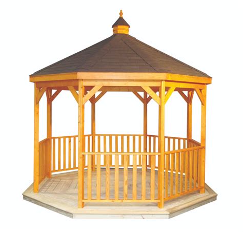 Amish Gazebos 12 Foot Wood Gazebo-In-A-Box with Floor l Buy It Online ...