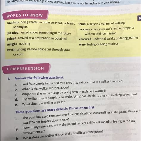 I dreaded walking where there was no path And pressed with cautious ...