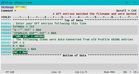 EFT Setup Task 的图像结果