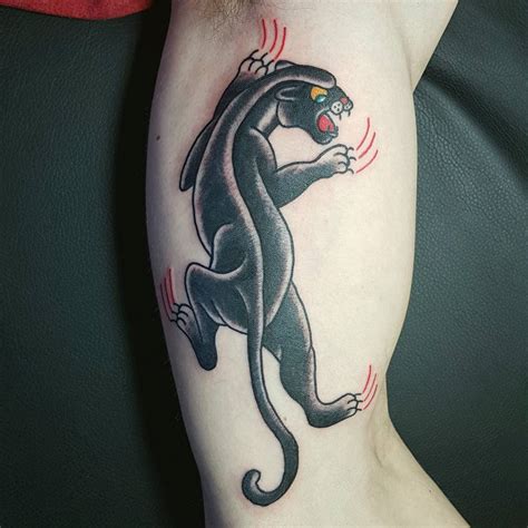 Traditional Panther Tattoo Designs: Timeless Symbols of Strength and ...