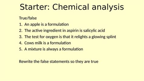 Image result for Free Science Lessons Chemical Analysis
