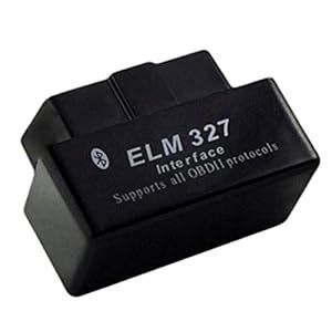 PRAV® Car Mini Elm327 Crystal Bluetooth V2.1 Obd2 Diagnostic Instrument ...