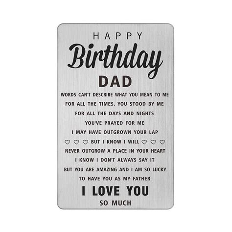 Happy Birthday Dad Cards Inside