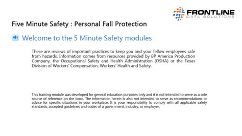 Fall Protection Training Presentations 的图像结果