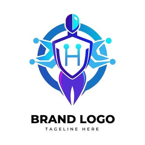 High-Tech Logo Design 的图像结果