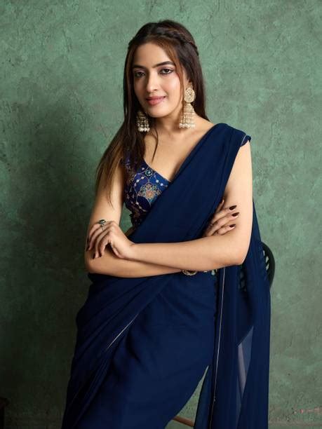 Navy Blue Color Sarees - Buy Navy Blue Color Sarees online at Best ...