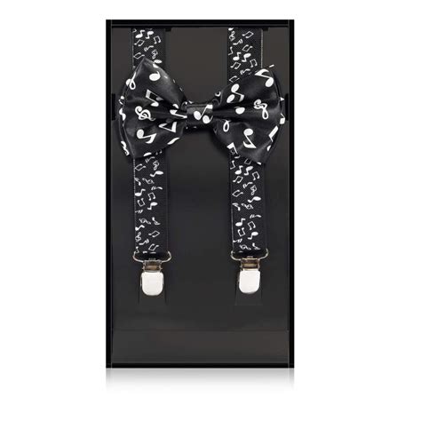 Buy Buha Suspenders for Men, 2 in 1 Suspenders and Bow Tie, Mens ...