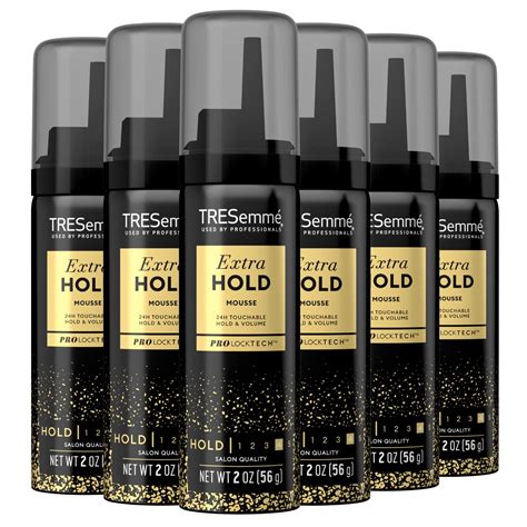 Amazon.com: TRESemmé Extra Hold Mousse for Curls, Volume & Frizz ...