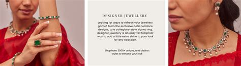 Latest 925 Silver Polki & Swarovski Rings | Designer Bridal Jewellery ...