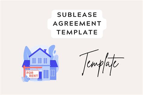 Sublease Agreement Template Graphic by Realtor Templates · Creative Fabrica