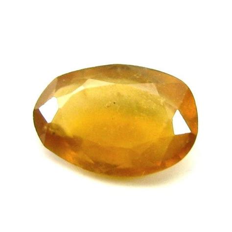 3.15Ct Natural Gomedh Hessonite Oval Cut Rashi Gemstone – Karizma Jewels