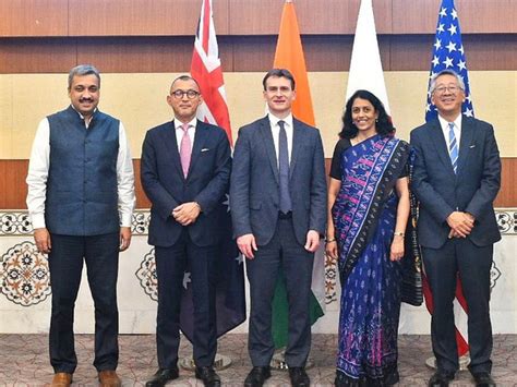 Top Quad Officials discuss regional, global developments