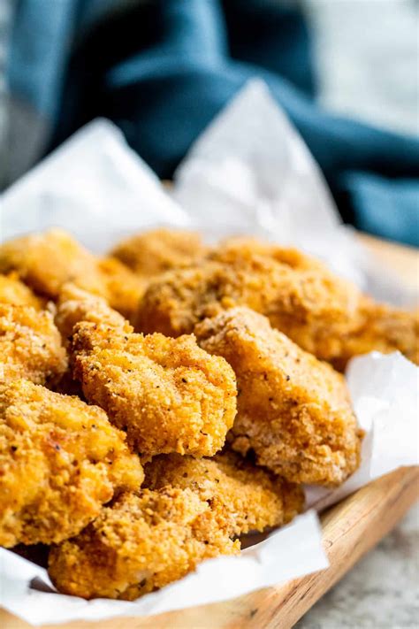 Crispy Air Fryer Popcorn Chicken Recipe | Erhardts Eat