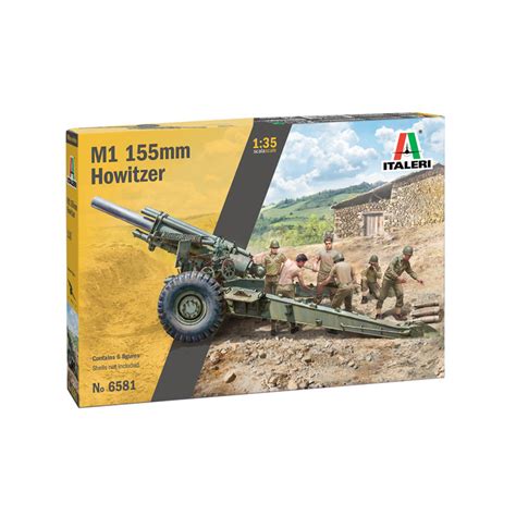 Italeri - Obús M1 155 mm, Escala 1:35, Ref: 6581 - Blog Zaratren