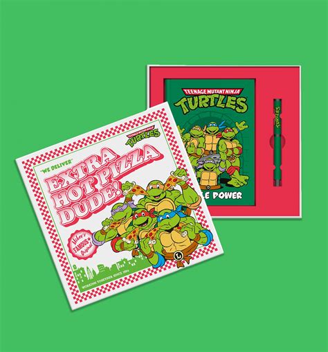 Teenage Mutant Ninja Turtles Pizza Box Premium Notebook & Pen