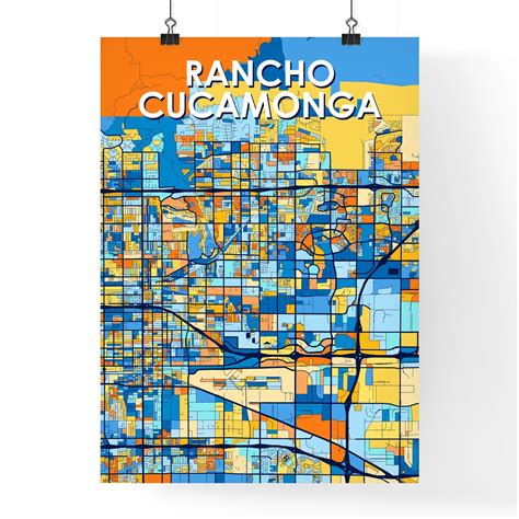 Rancho Cucamonga California Map Rancho Cucamonga ZIP Code Map | Rancho
