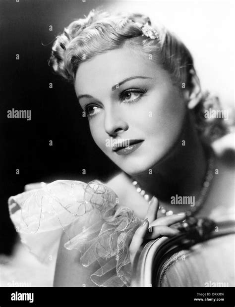 MADELEINE CARROLL (1906-1987) English film actress about 1938 Stock ...
