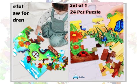 Buy FunBlast Jigsaw Puzzles for Kids, Insects Jigsaw Puzzle for Kids ...