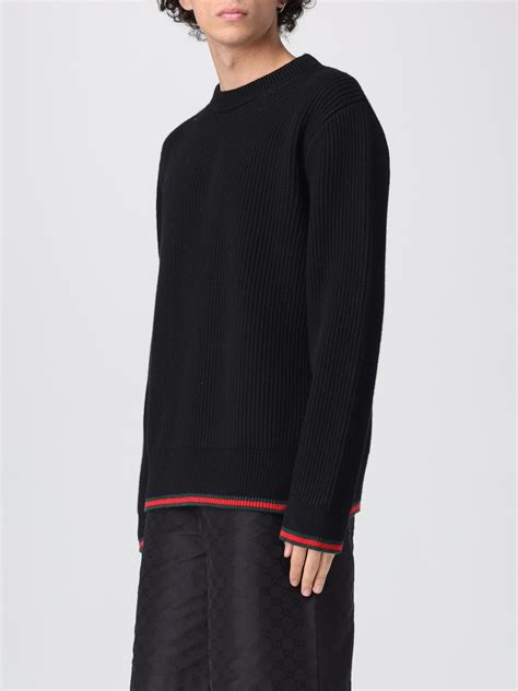 Gucci Sweater men - Black | 801692XKD96 | GIGLIO.COM