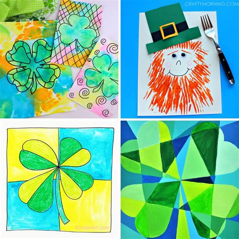 15 St Patrick's Day Art For Kids ~ Nifty Thrifty DIYer