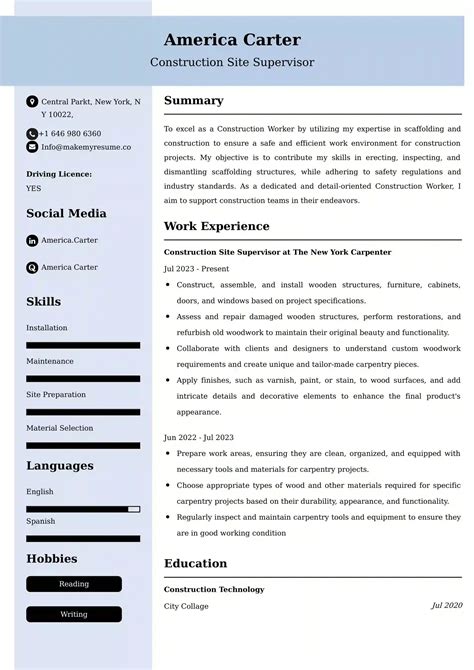 Latest Russian Resume Examples - CV Samples