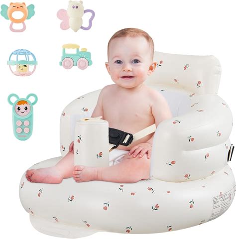 Amazon.com : Baby Inflatable Seat for Babies 3-36 Months, Built in Air ...