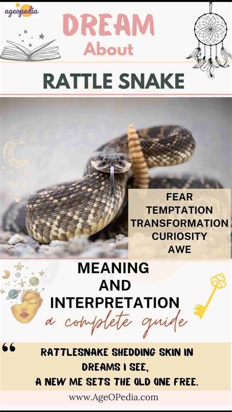 Dream about Rattlesnake: Biblical & Spiritual meaning, interpretation ...