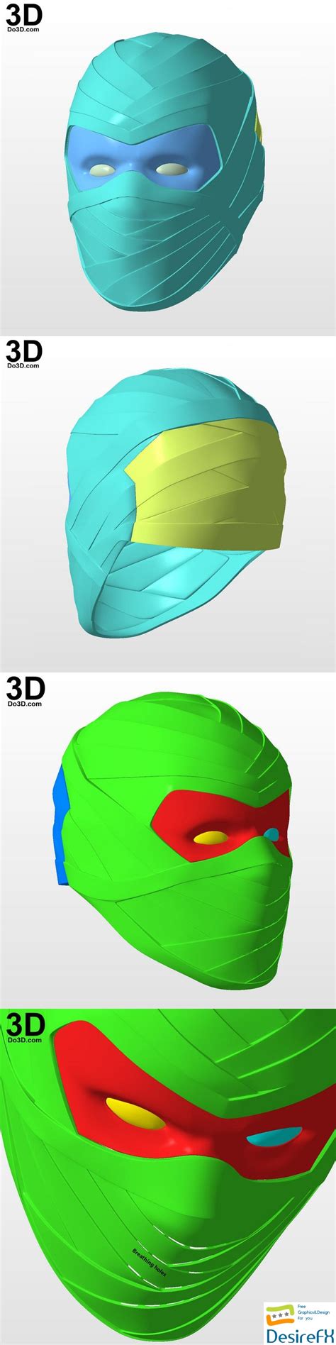 3D Face Mask Tutorial Updated Midnight Baker 的图像结果