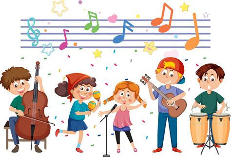 Playing Musical Instruments Clipart at Kenton Bridges blog