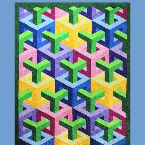 Image result for Escher Quilt Pattern