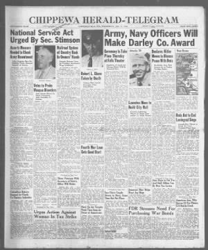 Chippewa Herald-Telegram from Chippewa Falls, Wisconsin - Newspapers.com™