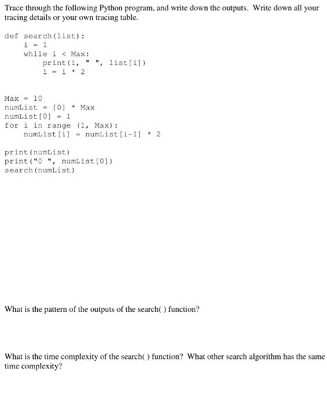 Image result for Tracing Python
