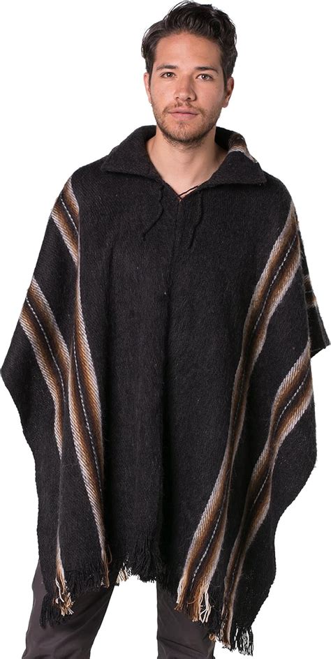 Buy Gamboa Mens Poncho Poncho Men Alpaca Poncho Mens Pancho Men Wool ...