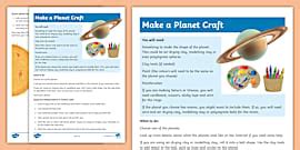Make a Planet | STEM Craft