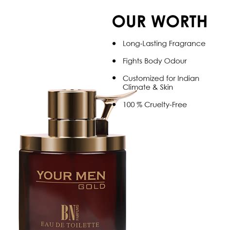 Buy BN Your Men Gold Perfume For Men Online in India | The Fragrance Book