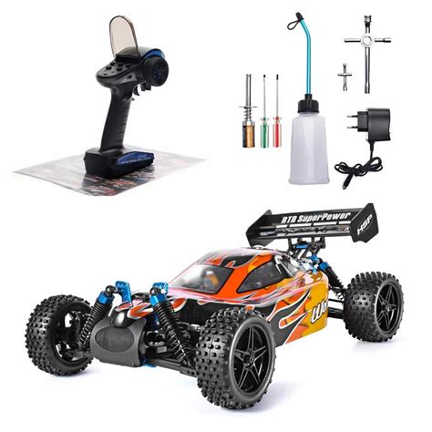 ZRYYWAN RC Car 1/10 75CC Oil-Powered RC Crawler Truck, 4WD Two Speed ...