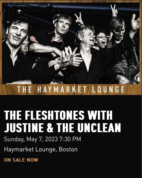 The Fleshtones with Justine and The Unclean at City Winery Boston, City ...