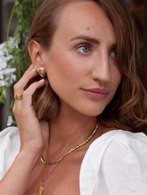 Dower & Hall Chunky Half Hoop Earrings