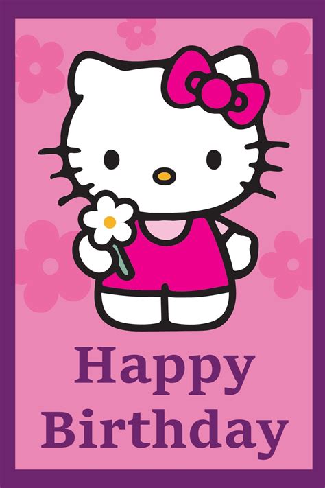 Hello Kitty Birthday Wishes Card Papyrus Hello Kitty Birthday Card For