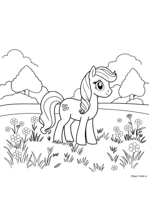My Little Pony Colouring In Pages
