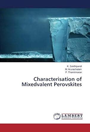 Characterisation of Mixedvalent Perovskites : Amazon.in: Books