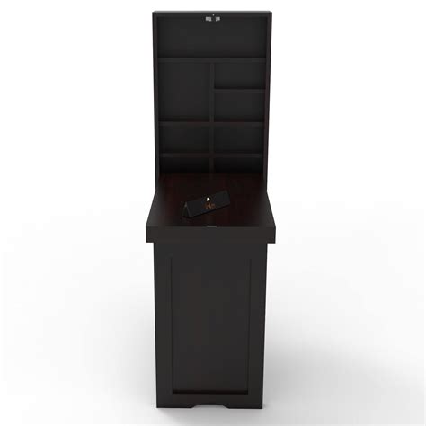 Buy Foldable Wall Mounted Table (Walnut Finish) Online | Wooden Twist ...